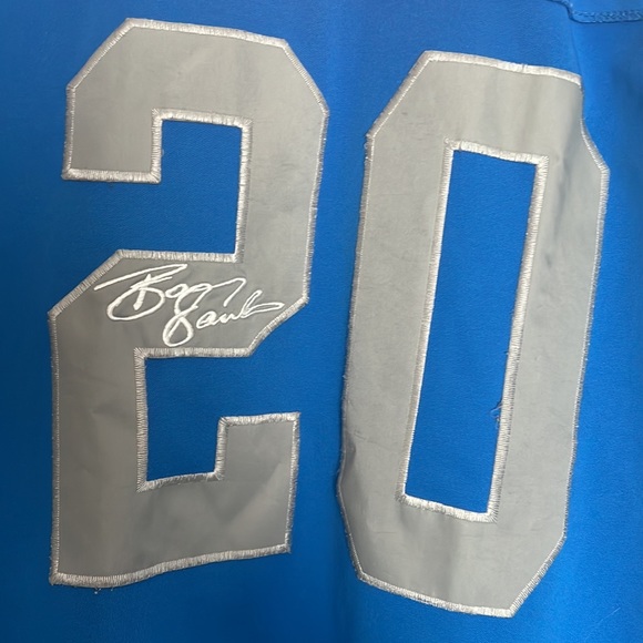 Mitchell & Ness NFL Throwback Jersey Barry Sanders 1989 Detroit Lions # 20 NWT - Picture 6 of 7